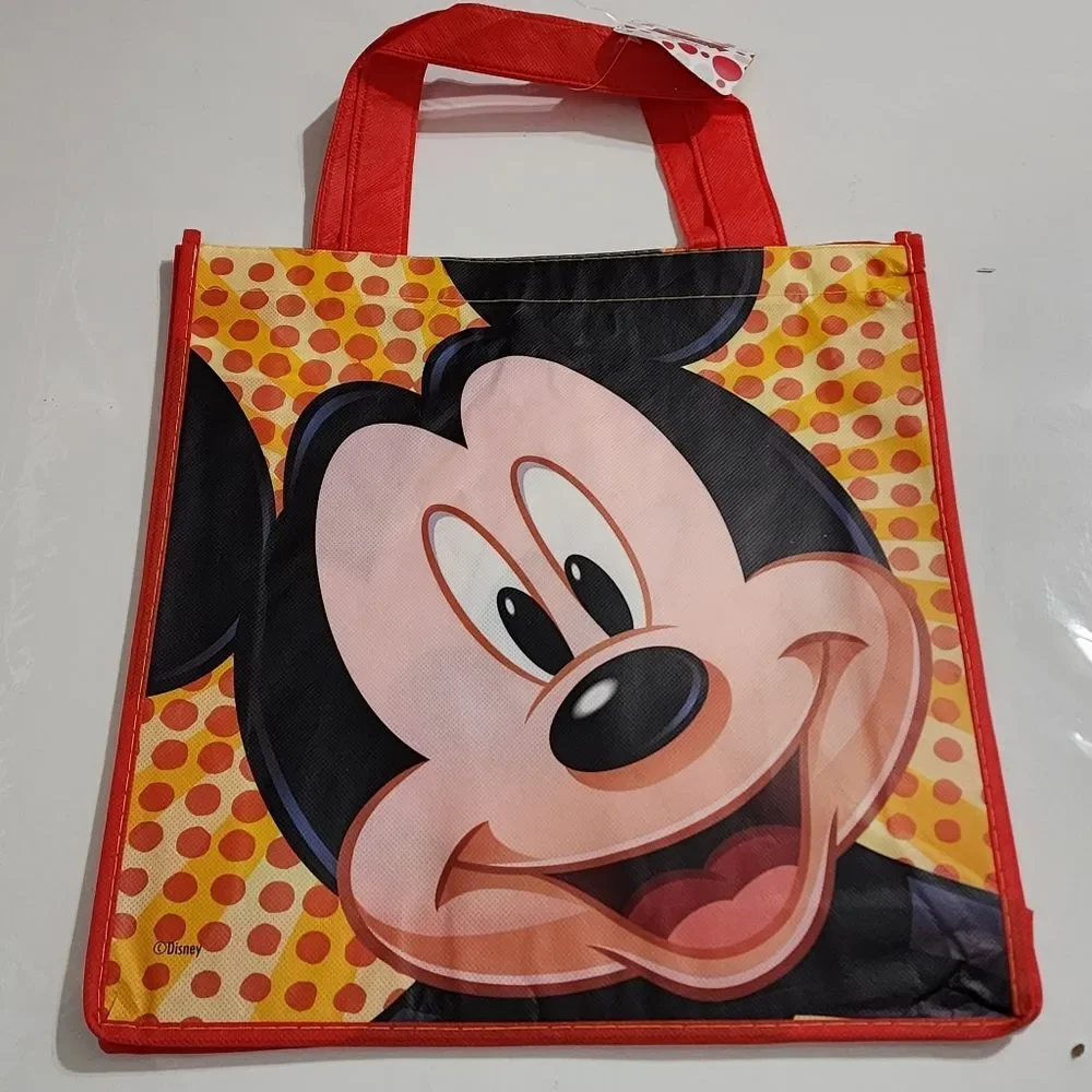 Disney Mickey Mouse Red Tote Bag